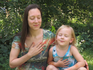 Sharing meditation...